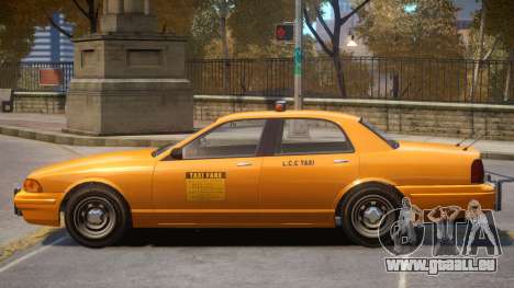 Vapid Stanier Taxi Classic pour GTA 4