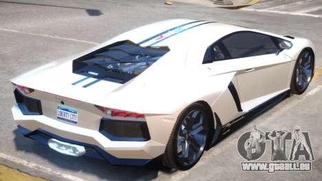 Lamborghini Aventador L6 pour GTA 4