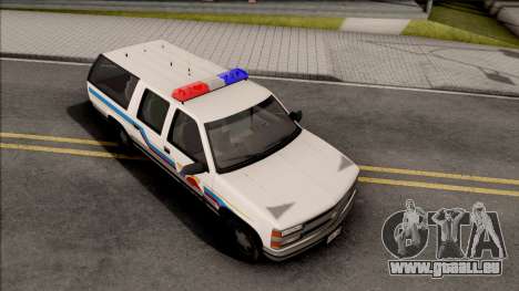Chevrolet Suburban 1992 Hometown Police pour GTA San Andreas