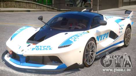 Ferrari FXX-K Police für GTA 4