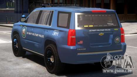 Chevrolet Tahoe Military Police pour GTA 4