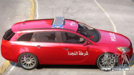 Opel Insignia Syrian Police pour GTA 4