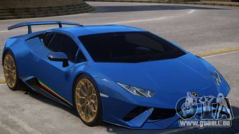 2017 Lamborghini Huracan V1.0 pour GTA 4