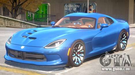 Dodge Viper SRT R1 für GTA 4