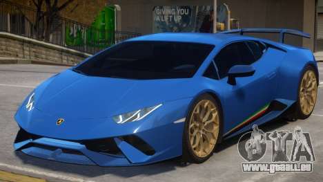 2017 Lamborghini Huracan V1.0 pour GTA 4