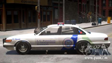 Police Vapid Stanier V2 für GTA 4