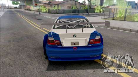 BMW M3 GTR NFS Most Wanted pour GTA San Andreas