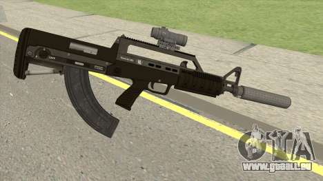 Bullpup Rifle (Two Upgrades V10) GTA V pour GTA San Andreas