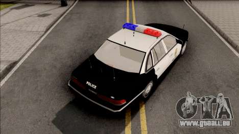 Ford Crown Victoria 1997 Hometown Police für GTA San Andreas