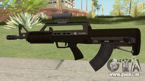 Bullpup Rifle (With Scope V1) GTA V pour GTA San Andreas