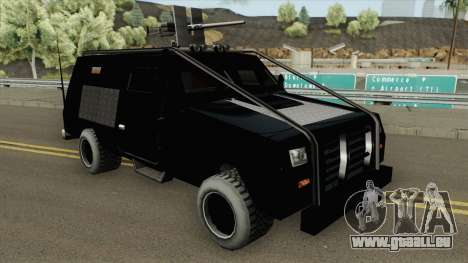 HVY RAID FBI Truck für GTA San Andreas