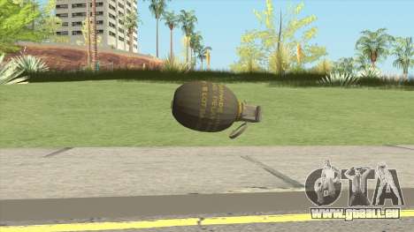 Grenade From GTA V für GTA San Andreas