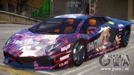 Lamborghini Aventador Liv1 pour GTA 4