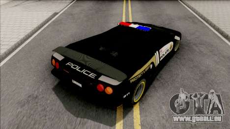 Lamborghini Diablo SV Police NFS Hot Pursuit für GTA San Andreas