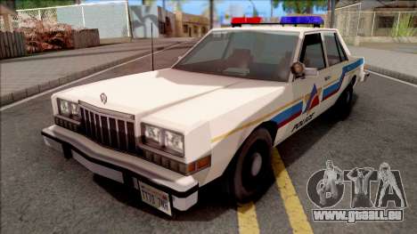 Dodge Diplomat 1989 Hometown Police für GTA San Andreas