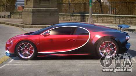 2017 Bugatti Chiron wheel red für GTA 4