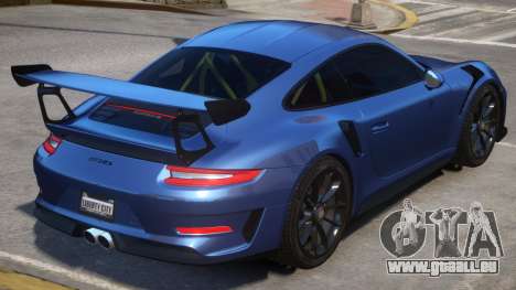 2018 Porsche 911 GT3 RS wheel black pour GTA 4