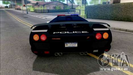 Lamborghini Diablo SV Police NFS Hot Pursuit für GTA San Andreas