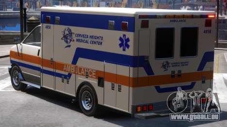 Ambulance Cerveza Heights Medical Center für GTA 4