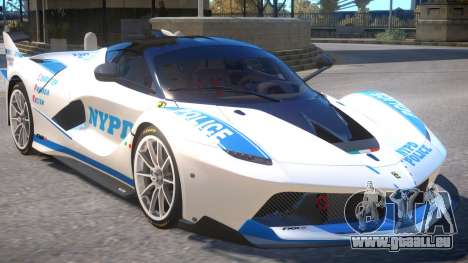 Ferrari FXX-K Police pour GTA 4