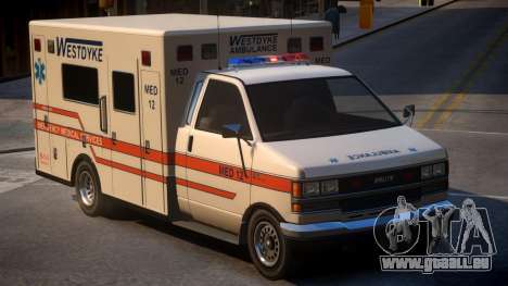 Ambulance Westdyke EMS pour GTA 4