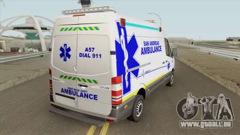 Mercedes-Benz Sprinter (San Andreas Ambulance) pour GTA San Andreas