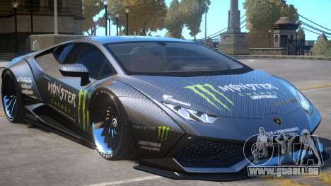 Lamborghini Huracan PJ Monster für GTA 4