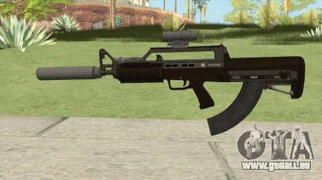 Bullpup Rifle (Three Upgrades V6) GTA V pour GTA San Andreas