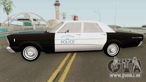 Ford Galaxie 1966 Police pour GTA San Andreas