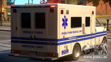 Ambulance Middle Park Medical Unit pour GTA 4