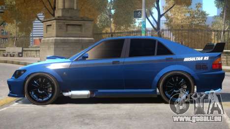New Sultan RS V2.1 für GTA 4