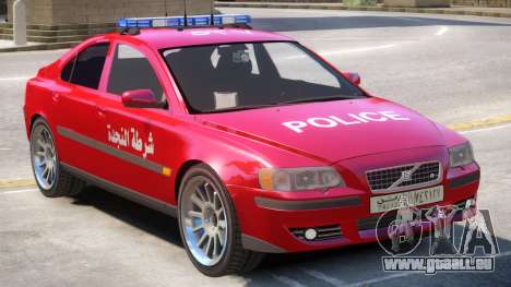 Volvo S60 Police Syrian pour GTA 4