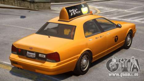 Vapid Stanier Taxi Modern pour GTA 4