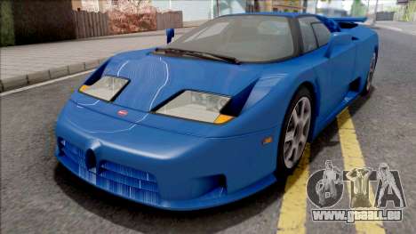 Bugatti EB110 SS (US-Spec) 1992 HQLM pour GTA San Andreas