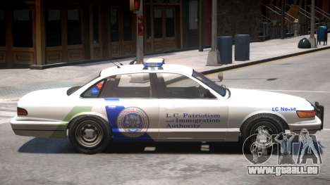 Police Vapid Stanier V2 für GTA 4