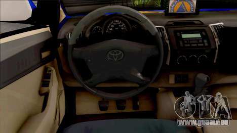 Toyota Fortuner Civilna Zastita für GTA San Andreas