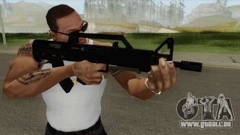 Bullpup Rifle (With Grip V1) GTA V pour GTA San Andreas