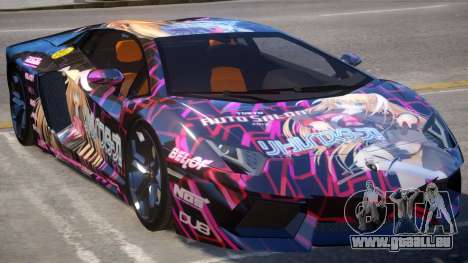 Lamborghini Aventador Liv1 pour GTA 4