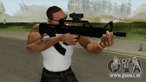Bullpup Rifle (With Scope V2) GTA V für GTA San Andreas