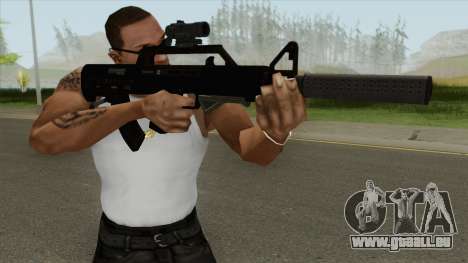 Bullpup Rifle (Three Upgrades V3) GTA V pour GTA San Andreas