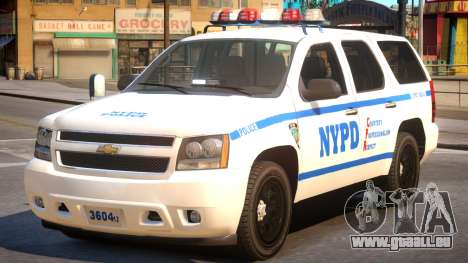 NYPD Chevrolet Tahoe für GTA 4