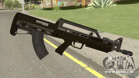 Bullpup Rifle (With Flashlight V1) GTA V für GTA San Andreas