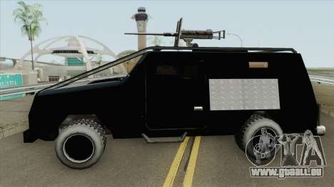 HVY RAID FBI Truck pour GTA San Andreas