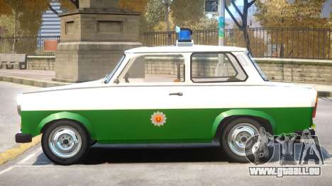1981 Trabant Police pour GTA 4