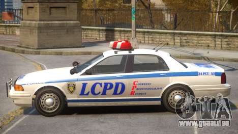 Vapid Stanier Police V2 für GTA 4