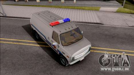 Chevrolet G20 1988 Hometown Police pour GTA San Andreas