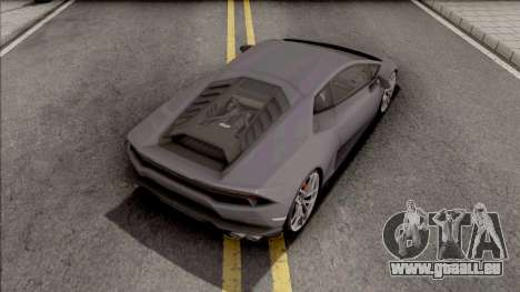 Lamborghini Huracan 2015 pour GTA San Andreas