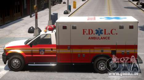 Vapid Sadler Ambulance V2 pour GTA 4