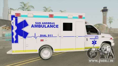 Ford E350 (San Andreas Ambulance) pour GTA San Andreas