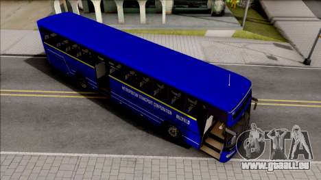 Metropolitan Trans Wilofield Blue Bus pour GTA San Andreas